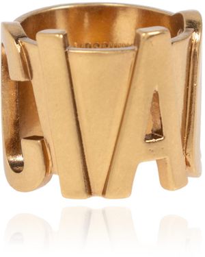 Moschino Brass Ring - Natural