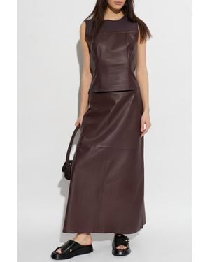 Samsøe & Samsøe Skirt 'Sapia' - Brown