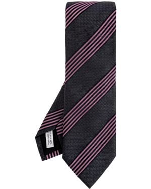 Ferragamo Silk Tie - Purple