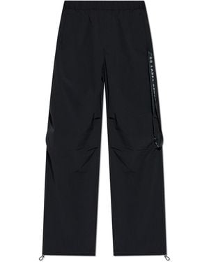 44 Label Group Trousers With Logo - Black