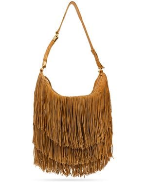 Balmain "Ébène Hobo Large" Bag - Brown