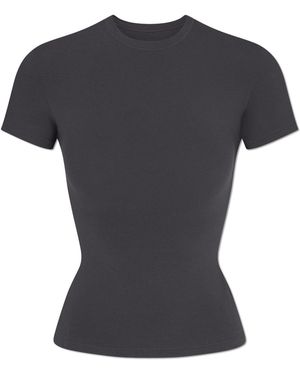 Skims Slim-Fit T-Shirt - Black