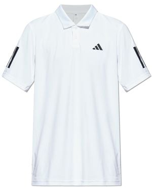 adidas Originals Polo With Logo - White