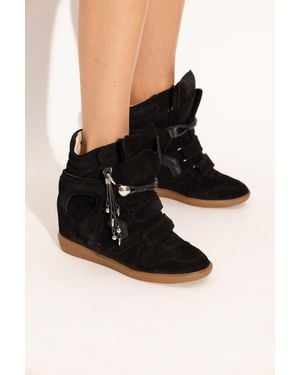 Isabel Marant 'Bekett' Wedge Sneakers - Black