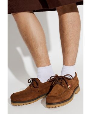 CASABLANCA "Hideki" Suede Shoes - Brown