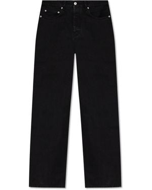 Jacquemus Jeans With Logo - Black