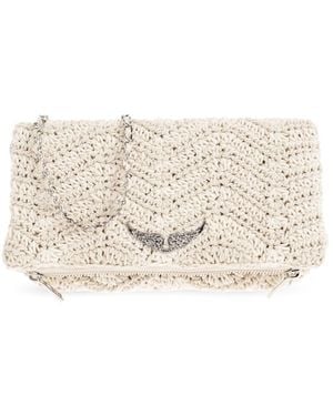 Zadig & Voltaire 'Rock Macramé' Bag - Natural