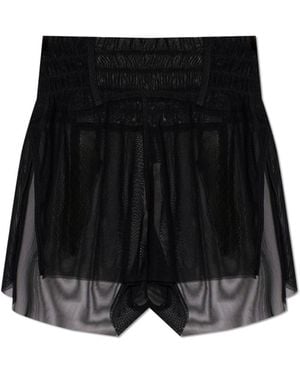 Rick Owens Transparent Shorts - Black