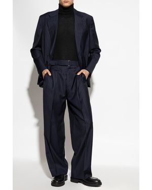 Officine Generale Wool Blazer - Blue
