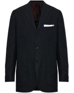 Kiton Cashmere Blazer - Black