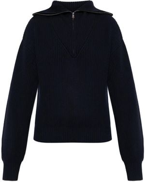 Officine Generale Wool Jumper - Blue
