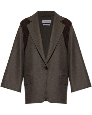 Max Mara Wool Coat 'Fenice' - Grey