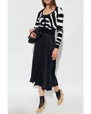Moschino Long-Sleeve Sweater - Black