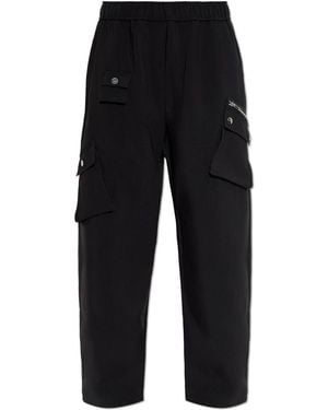 Ganni Cargo Trousers - Black