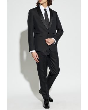 DSquared² Suit With Single Vent - Black