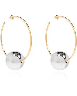 Isabel Marant Brass Earrings - Metallic