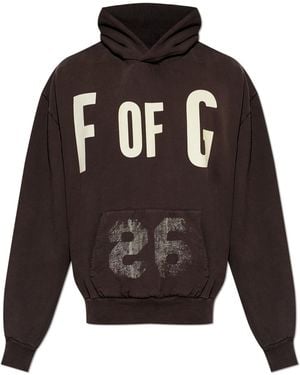 Fear Of God Hoodie - Brown