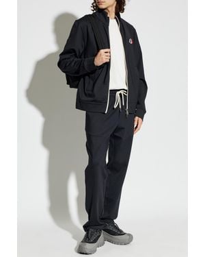Moncler Loose-Fit Pants - Black