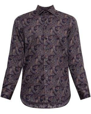 Etro Patterned Shirt - Purple
