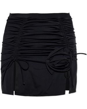 Moschino Short Beach Skirt - Black