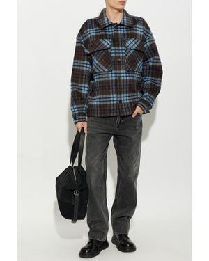 Entire studios Jacket With Collar - Brown