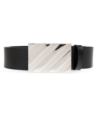 Off-White c/o Virgil Abloh Leather Belt - Black