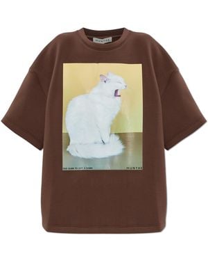 Munthe T-Shirt "Raploi" - Brown