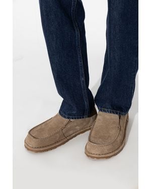Birkenstock 'Utti' Suede Shoes - Blue