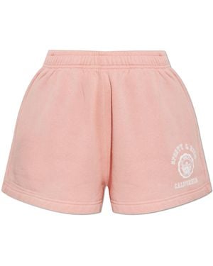 Sporty & Rich Hoodie - Pink