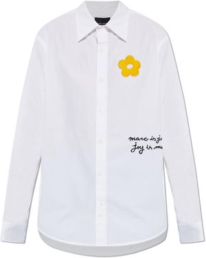 Marc Jacobs Shirt With Print, - White