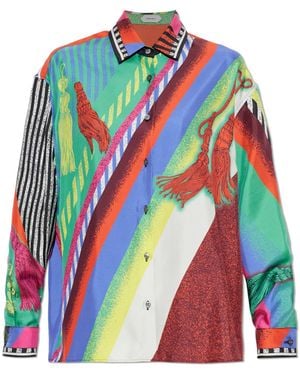 Versace Silk Shirt - Multicolour