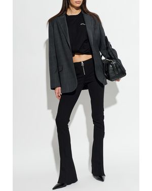 Off-White c/o Virgil Abloh Flared Pants - Black