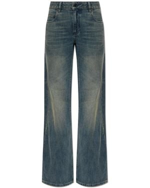 Balenciaga Jeans With Logo - Blue