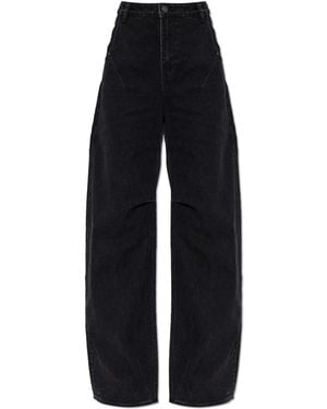 Entire studios Wide Leg Jeans - Black