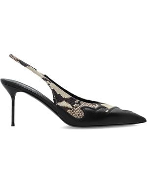 Paris Texas 'Lidia Queen Of Hearts' Heeled Shoes - Black