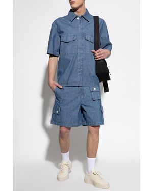 Givenchy Cargo Shorts - Blue