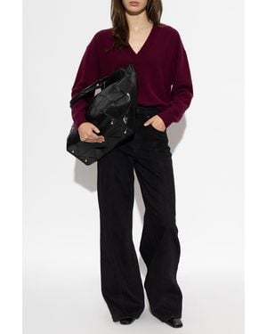 Anine Bing 'Lee' Sweater - Red