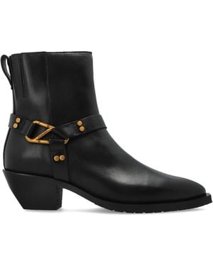 AllSaints 'Fox' Heeled Ankle Boots - Black
