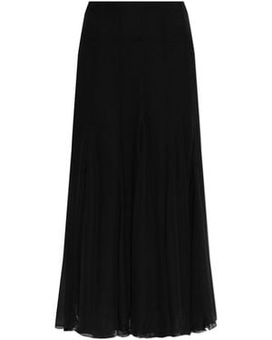 Chloé Silk Skirt - Black