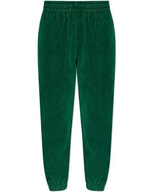 Versace Cotton Terry Trousers - Green