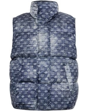 DSquared² Quilted Vest - Blue