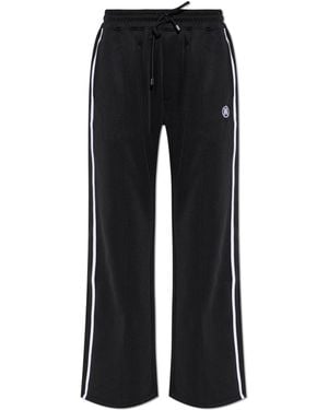 Amiri Joggers With Logo - Black
