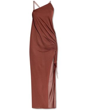 Blumarine Strappy Dress - Red