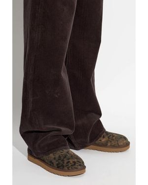 UGG Suede Snow Boots 'Classic Ultra Mini Spotted' - Black