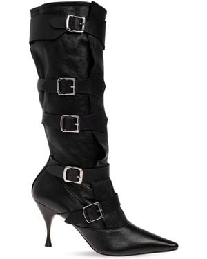 Vivienne Westwood Heeled Boots "Treasure" - Black
