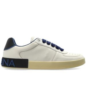 Dolce & Gabbana "Portofino" Sports Shoes - Natural