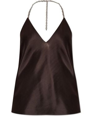 Sportmax Top 'Piombo' - Black