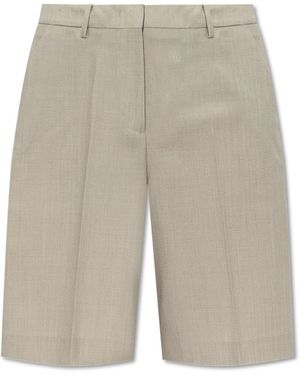 Golden Goose Wool Shorts - White