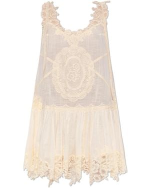 Zimmermann Strappy Dress - White
