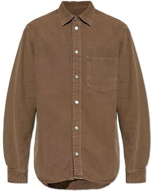 Samsøe & Samsøe Shirt 'Sadamon' - Brown